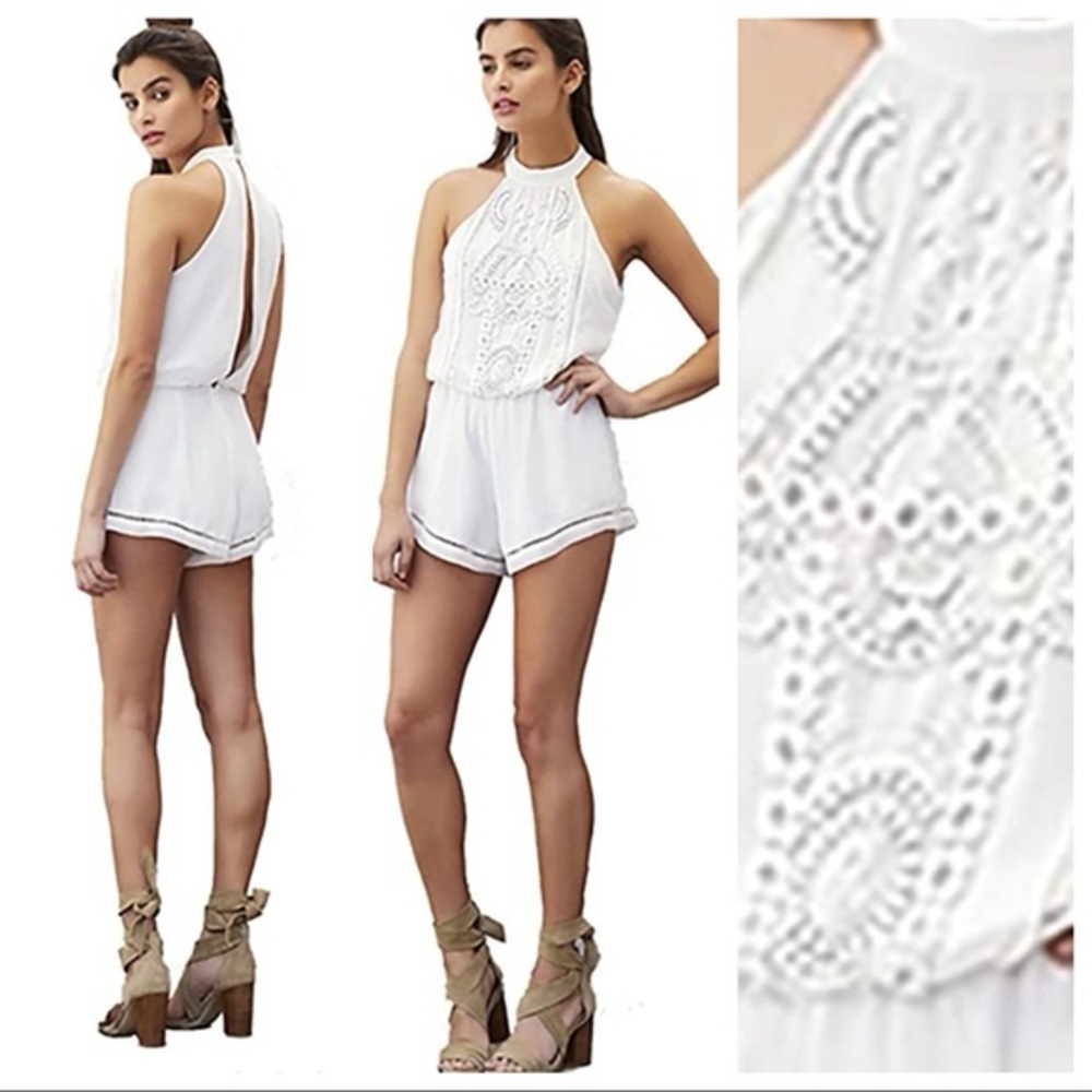 Lovers + Friends Beaded Romper